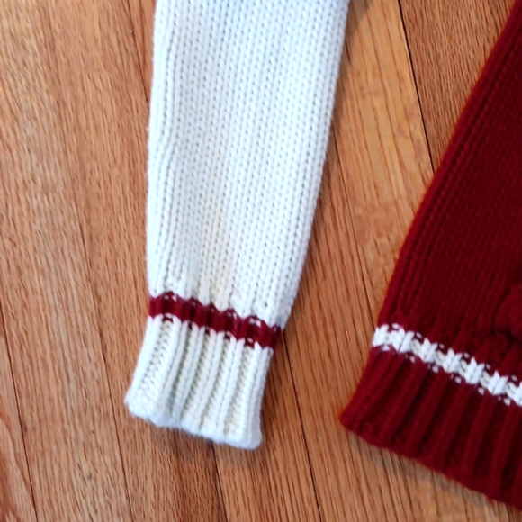 Zara TRF Acrylic Hooded Two-Tone Sweater ■ Size M - Picture 4 of 13